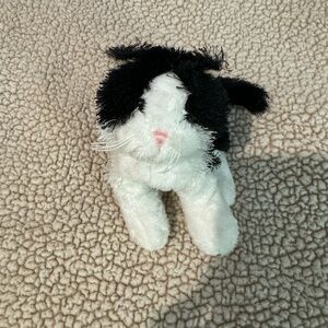 ⚠️1 Left⚠️2000s Webkinz- Lil' Kinz Black and White Cat : NO CODE